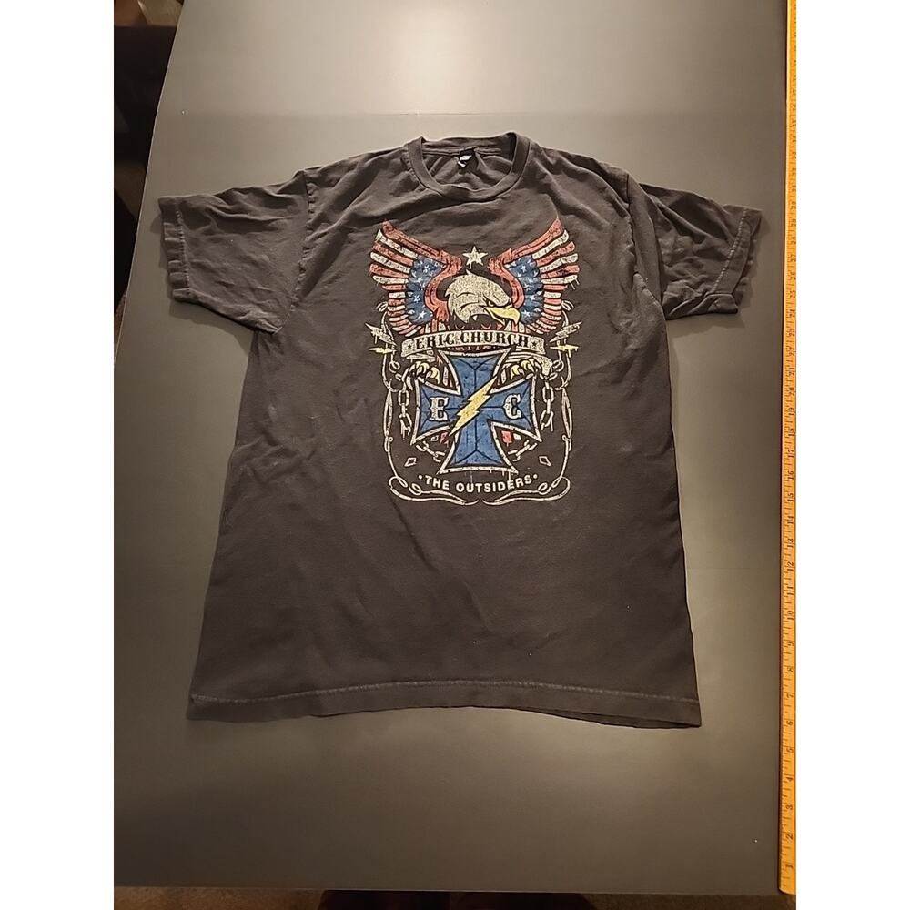 Eric Church The Outsiders 2015 World Tour T-Shirt Size L